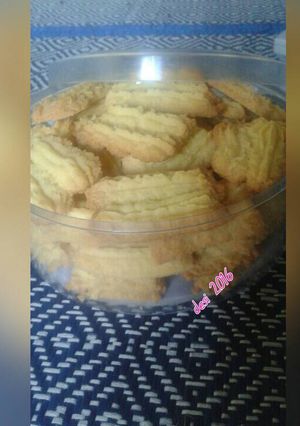 Foto resep Kue semprit keju