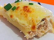 Uma foto de milho panqueca