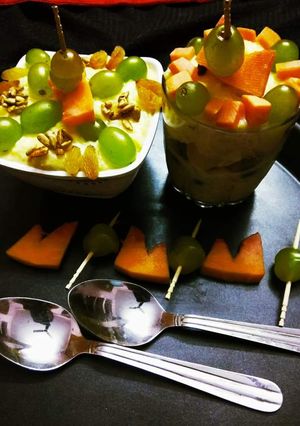 A picture of Seviyan MixedFruits Pudding.
