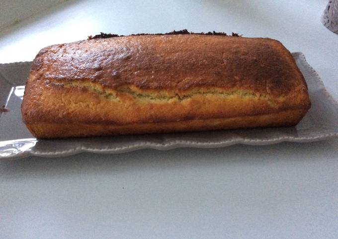 Cake Citron Rhum Graines De Lin De Nadia Pereira Cookpad