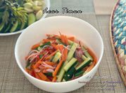 Gambar acar timun carrot