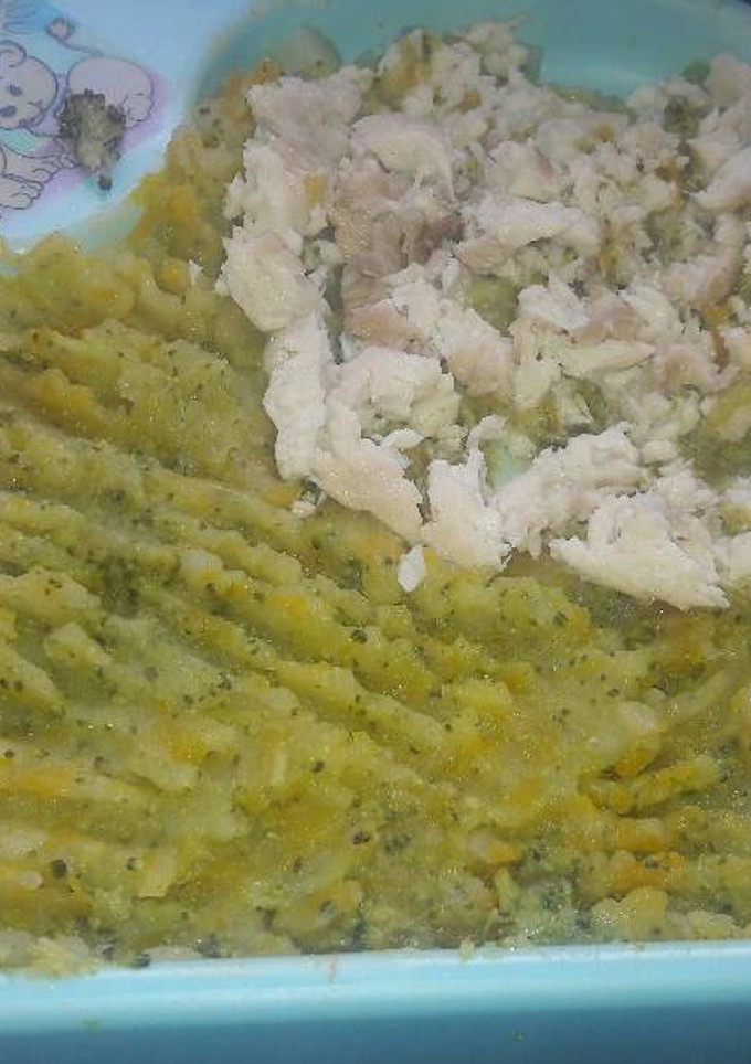 Una foto de Para tu bebé. Pescado y verduras (luego de los 12 meses)