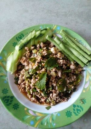รูปของ ลาบหมู