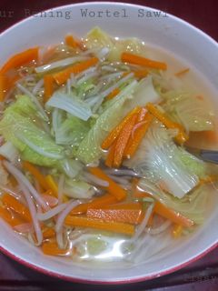 Foto resep Sayur Bening Wortel Sawi
