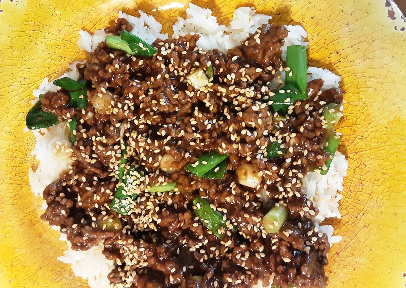 Mongolian Ground Beef
