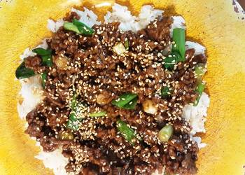 How to Recipe Yummy Mongolian Ground Beef