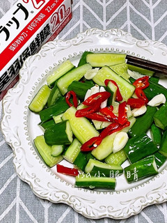 涼拌小黃瓜 的食譜成品照片