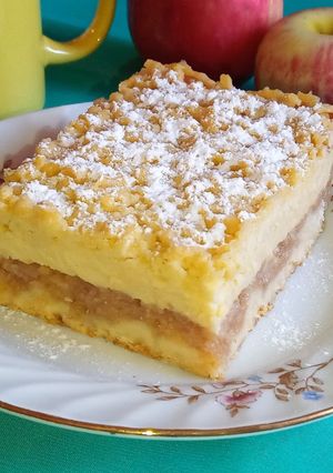 Reszelt almás krémes 🍎 recept fotója
