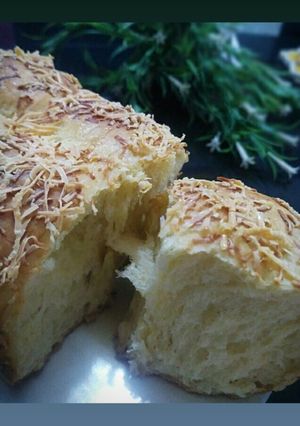 Foto resep Roti sobek manis toping keju ekonomis anti gagal