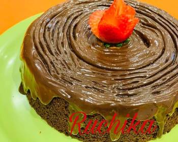 Fresh, Prepare Recipe Eggless Chocolate Cake Delicious