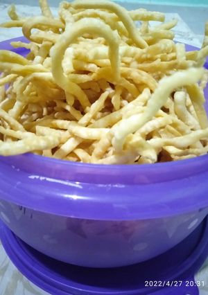 Foto resep Stik keju (kerupuk)