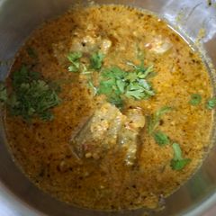 A picture of Sponge gourd curry.