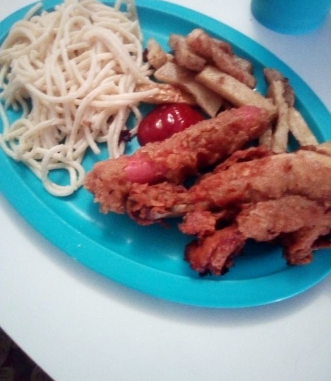 Una foto de Pollo a la Kentucky