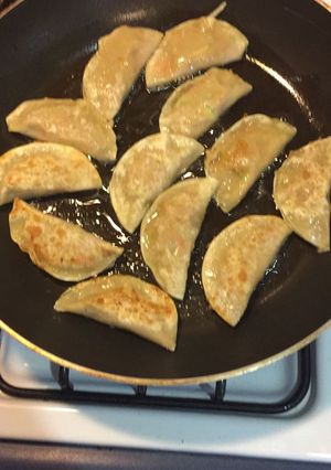 Una foto de Gyozas
