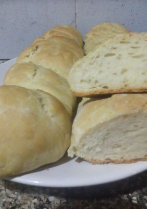 Una foto de Pan de agua vegano🍞🌱