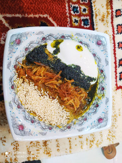 عکسی از دستور کشک بادمجان