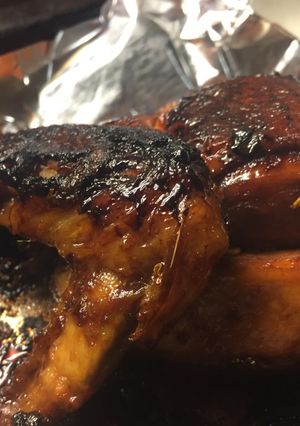 A picture of Honey Roasted Chicken.