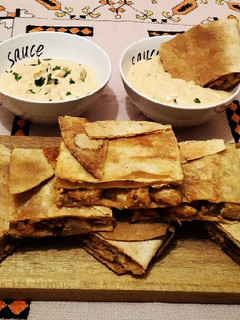 Φωτογραφία της συνταγής Πίτα fajitas με κοτόπουλο