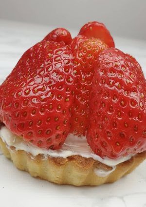 Une photo de Tarte aux fraises