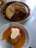 Flan tradicional con menos azúcar