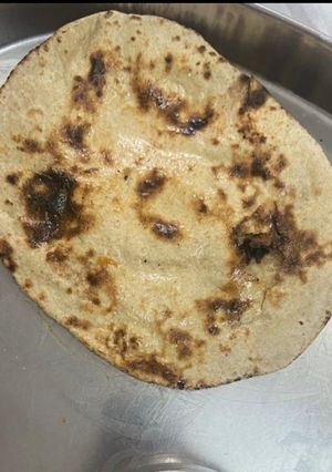 A picture of Homemade Naan.
