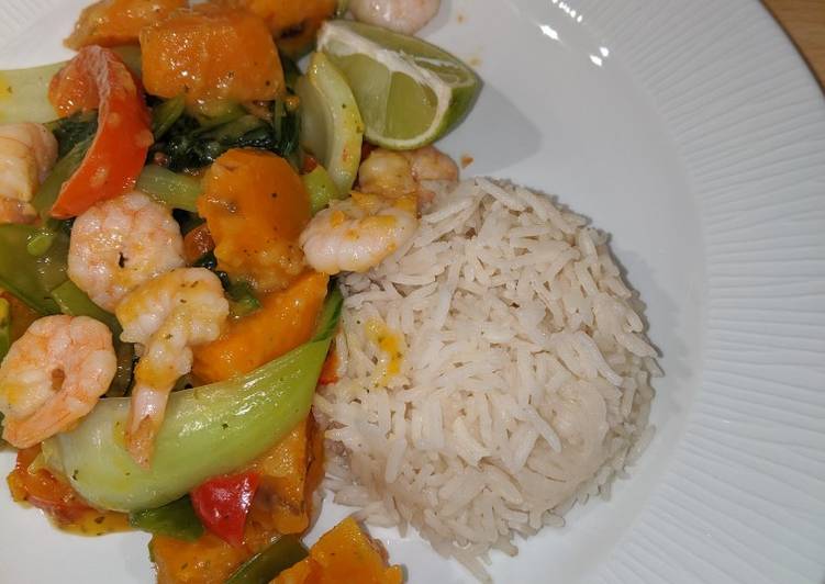 Recipe of Perfect Thai prawn curry