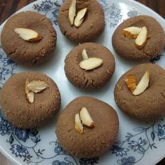 A picture of Chocolate Sandesh.