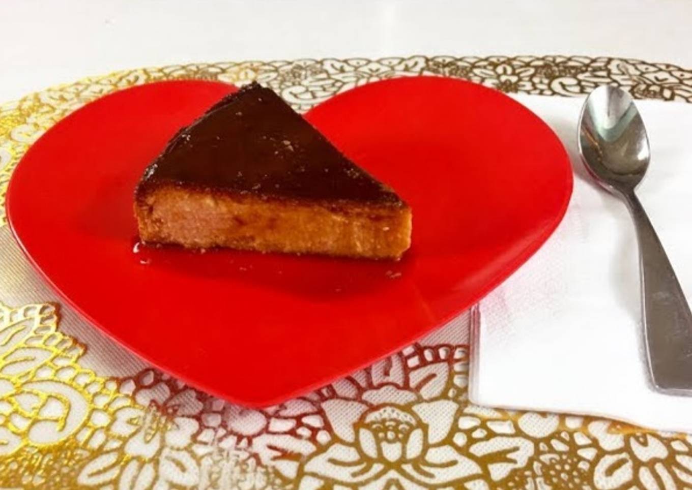 Flan napolitano con queso