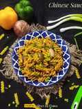 Chinese Sauce Fusilli Pasta