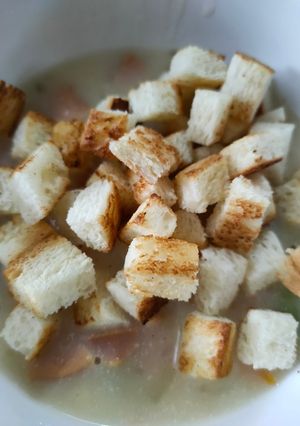 Foto resep Cream Sup Pizza Hut (mirip)