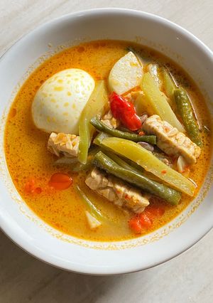 Foto resep Sayur Lontong Labu Siam