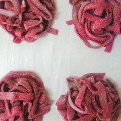A picture of Homemade Beetroot Pasta Dough #authormarathon.