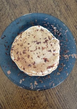 Une photo de Des pancakes sans soja/ vegan