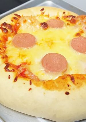 Foto resep Pizza Sosis Keju