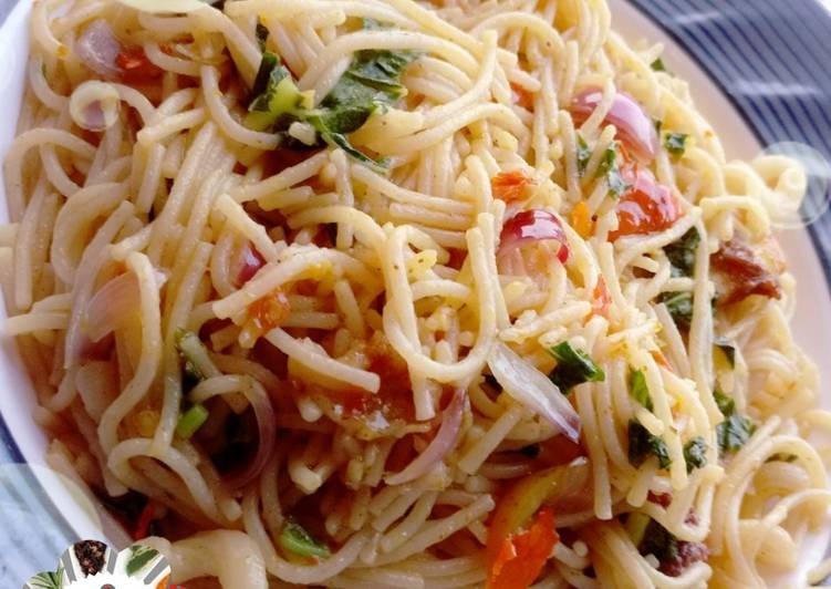 Stir-fry pasta