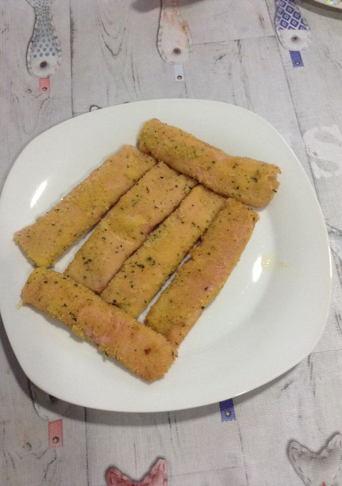 Una foto de Flamenquines de Jamón York y queso