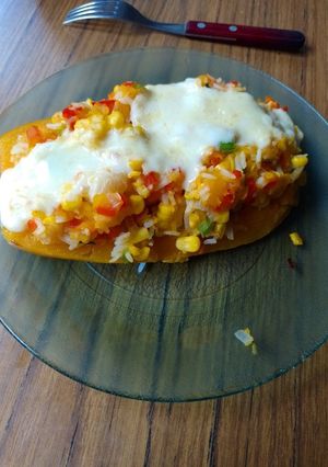 Una foto de Anco relleno (zapallo)