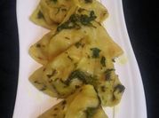 A picture of steamed samosa