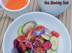 Foto resep Salad Krai, Strawberry, Ranti