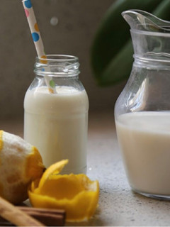 Una foto de Leche con canela