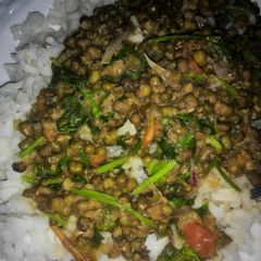 A picture of Stewed Green grams.