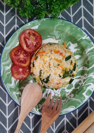 Foto resep Nasi Goreng Rainbow Sayuran