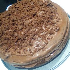 A picture of Chocolate Cake | Using Cake mix!.