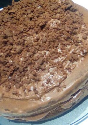 A picture of Chocolate Cake | Using Cake mix!.