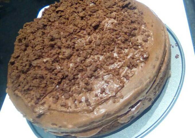 Chocolate Cake | Using Cake mix!