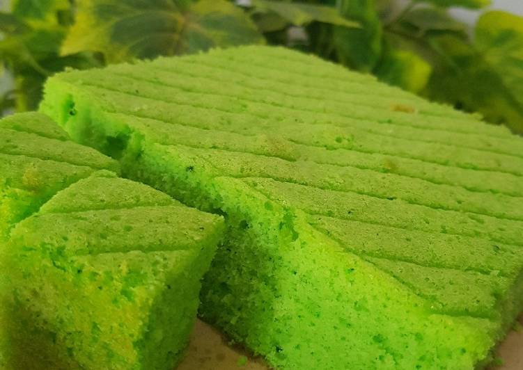 Bolu pandan irit 2 telur