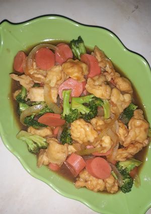 Foto resep Brokoli saus mentega