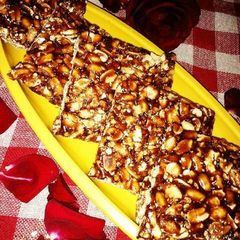 Peanut chikki A picture of Peanut chikki.