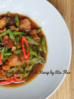 Foto resep Buncis Kikil Masak Kecap