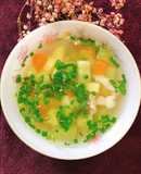 Canh Cà Rốt Khoai Tây Nấu Thịt Heo